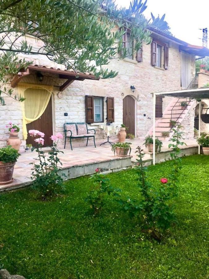 B&B Il Poggetto Serra SantʼAbbondio 외부 사진